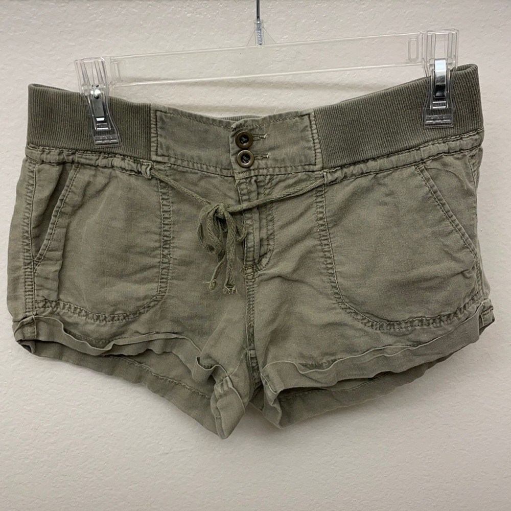 Olive shorts
